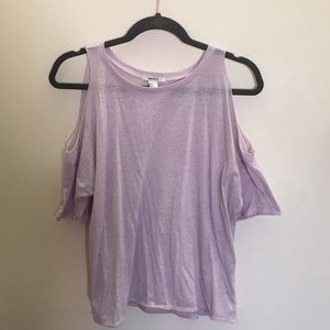 Cold shoulder top